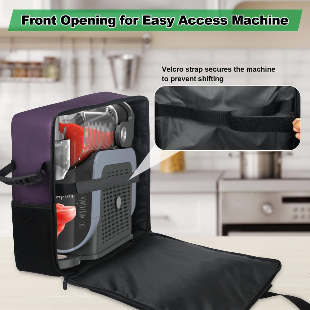 Dual zippers and EVA strips preserve bag shape during movement.
