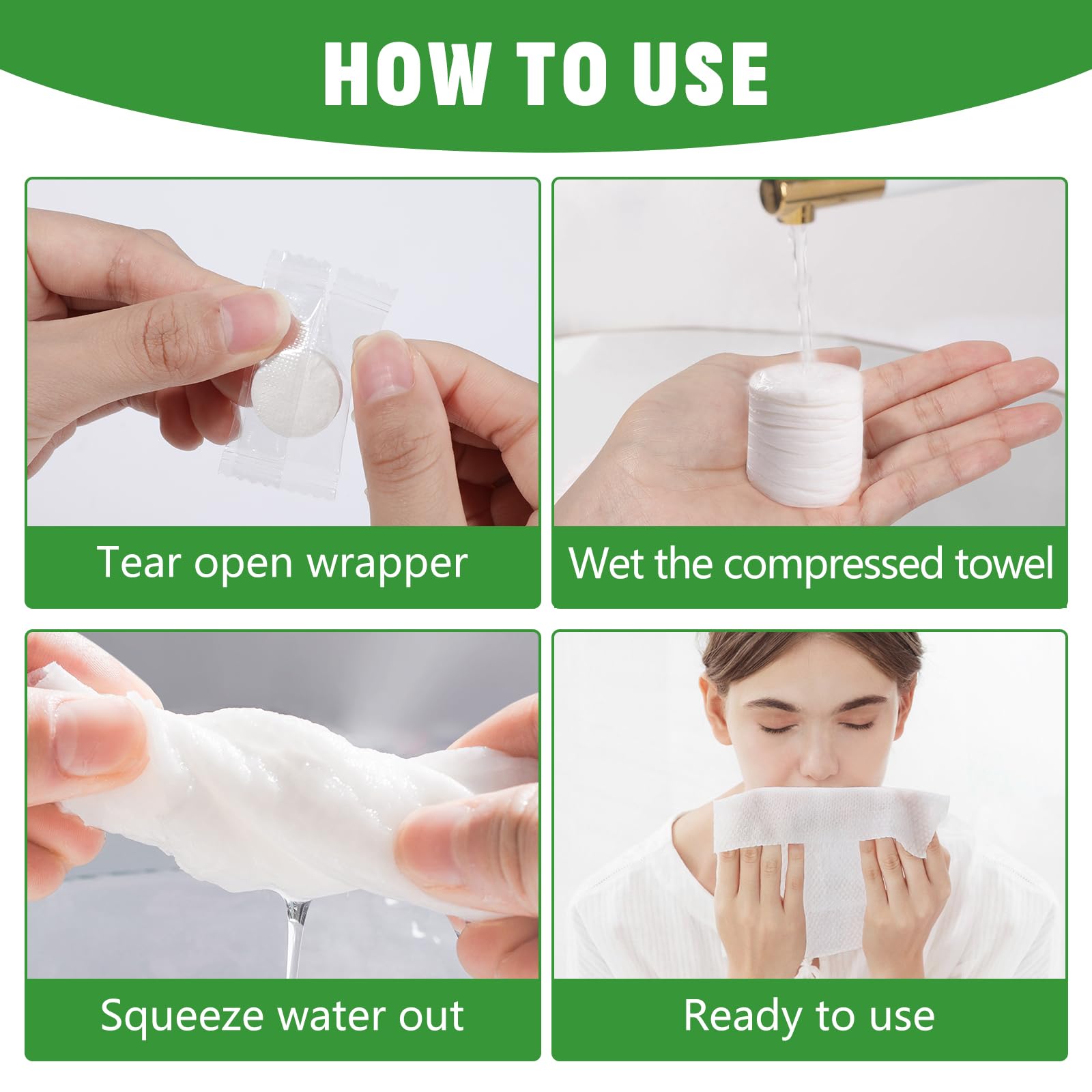 NUITPY outdoor-adventures compressed towels—practical cleaning on hikes and camps.