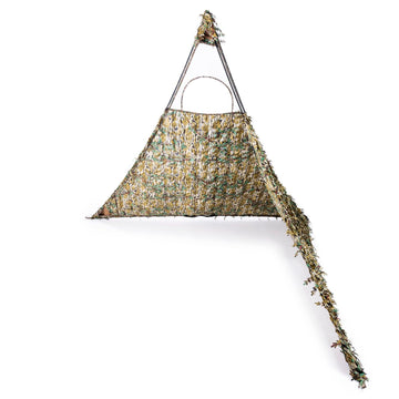 Nukem Grab & Go blind shows adjustable height for versatile field positions.
