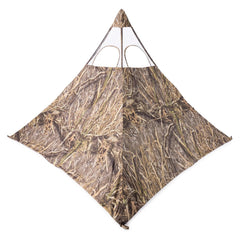 Nukem Grab & Go blind in Mossy Oak Habitat for stealth hunting concealment