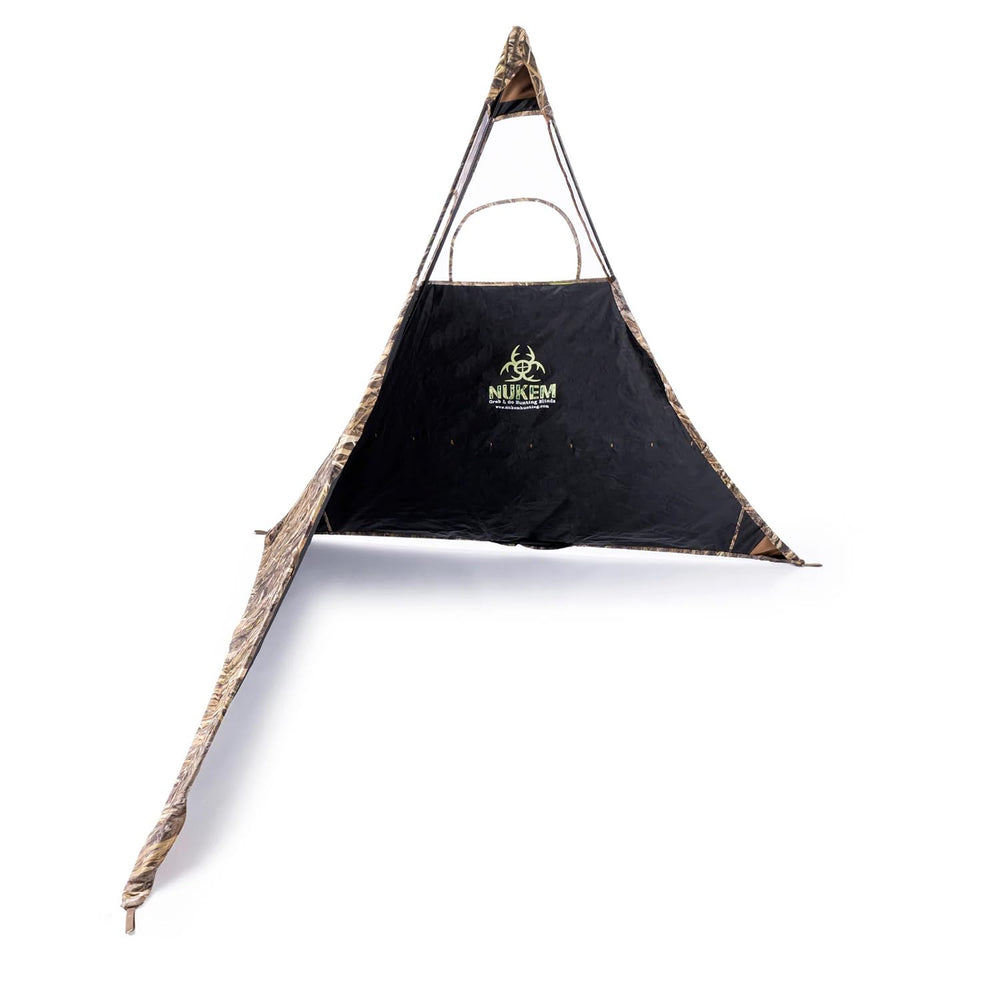 Nukem Grab & Go pop-up design for fast setup and silent deployment