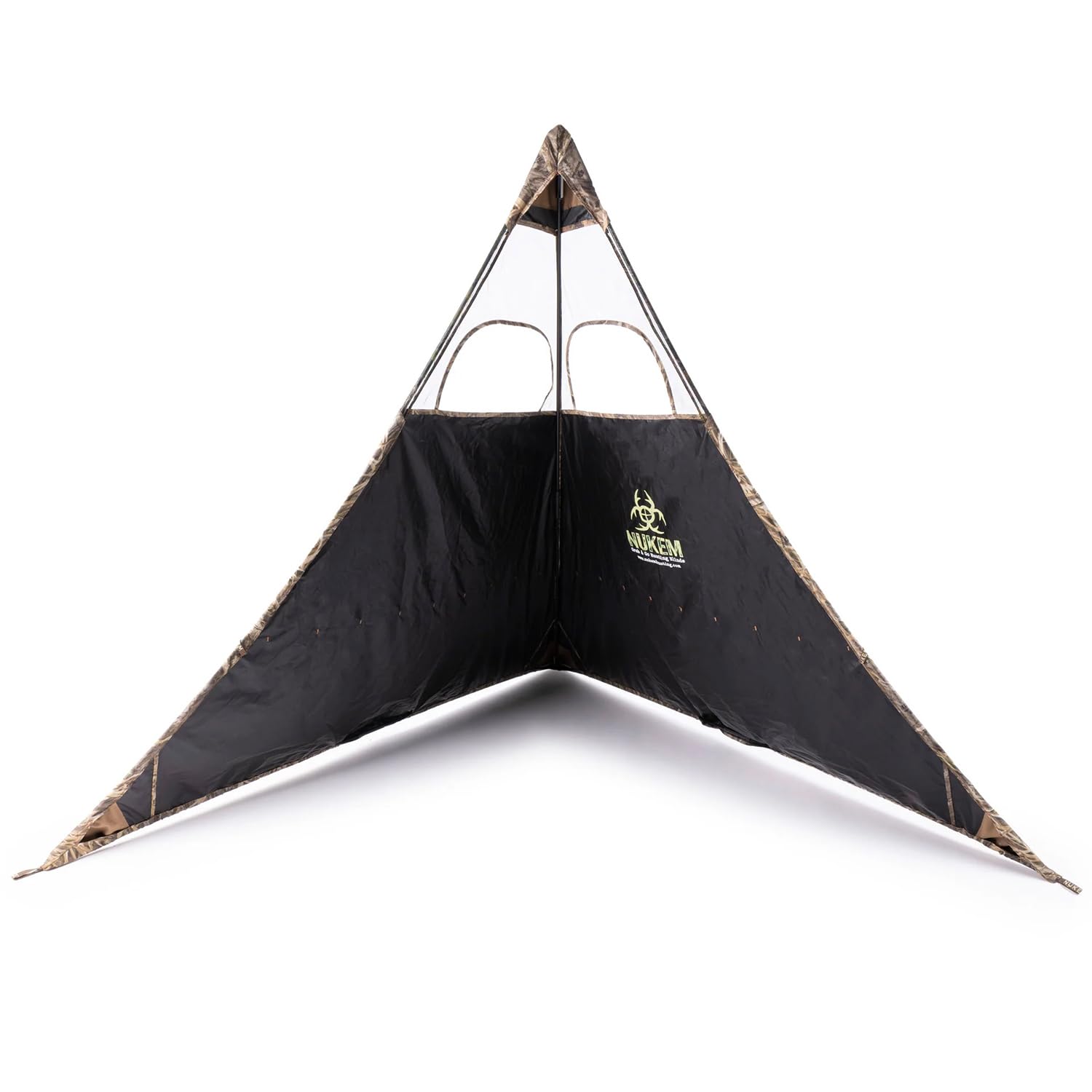 Nukem Grab & Go stake-free setup enabling quick relocation in the field