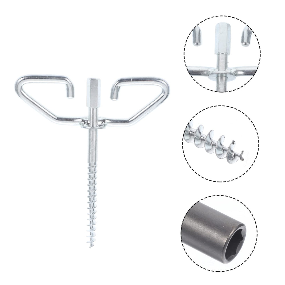 NULYLU easy pull-out ice anchor allows quick removal.
