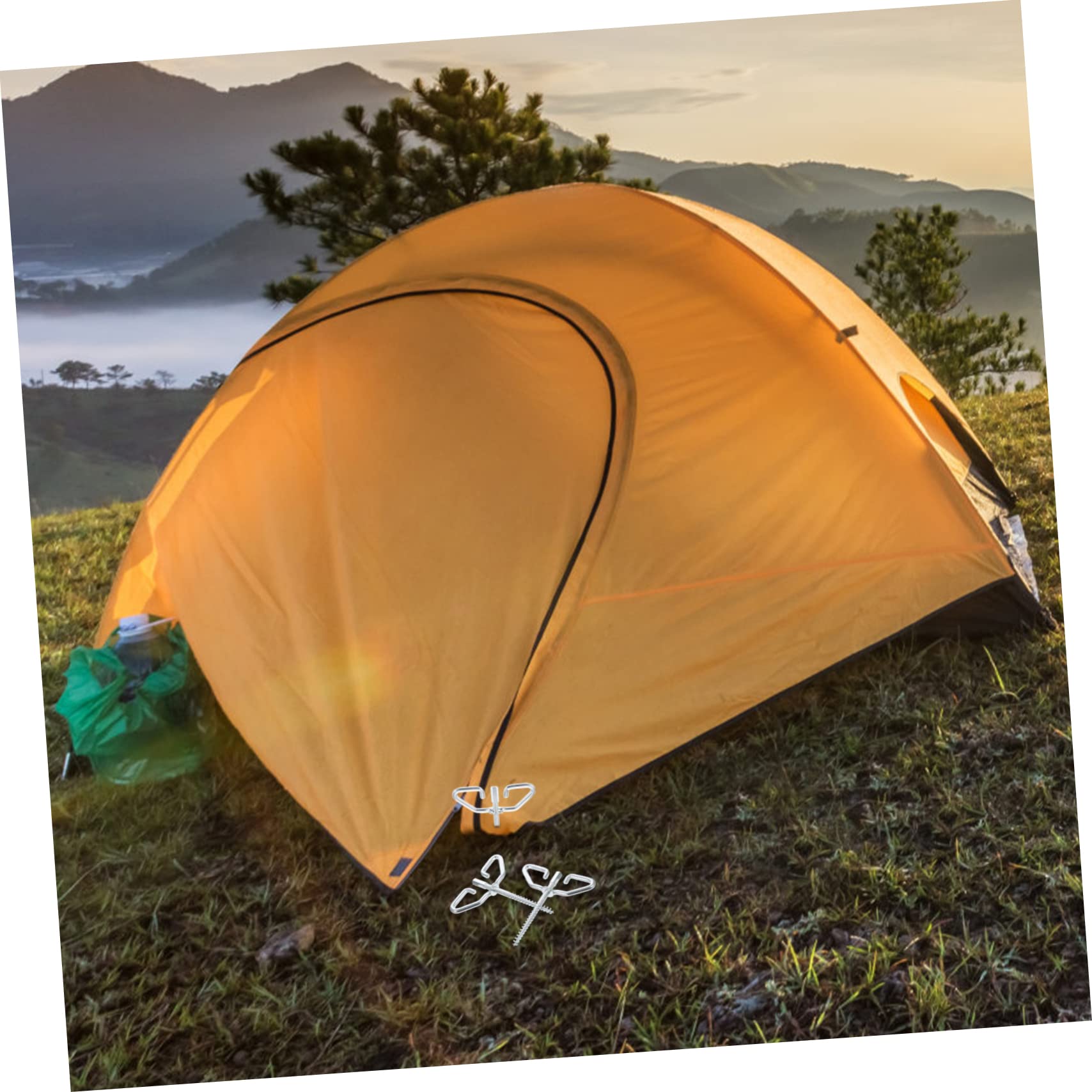 NULYLU fishing tent stake designed for easy insertion into ice.