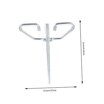 NULYLU tent anchor adapter fits most drills for quick setup.