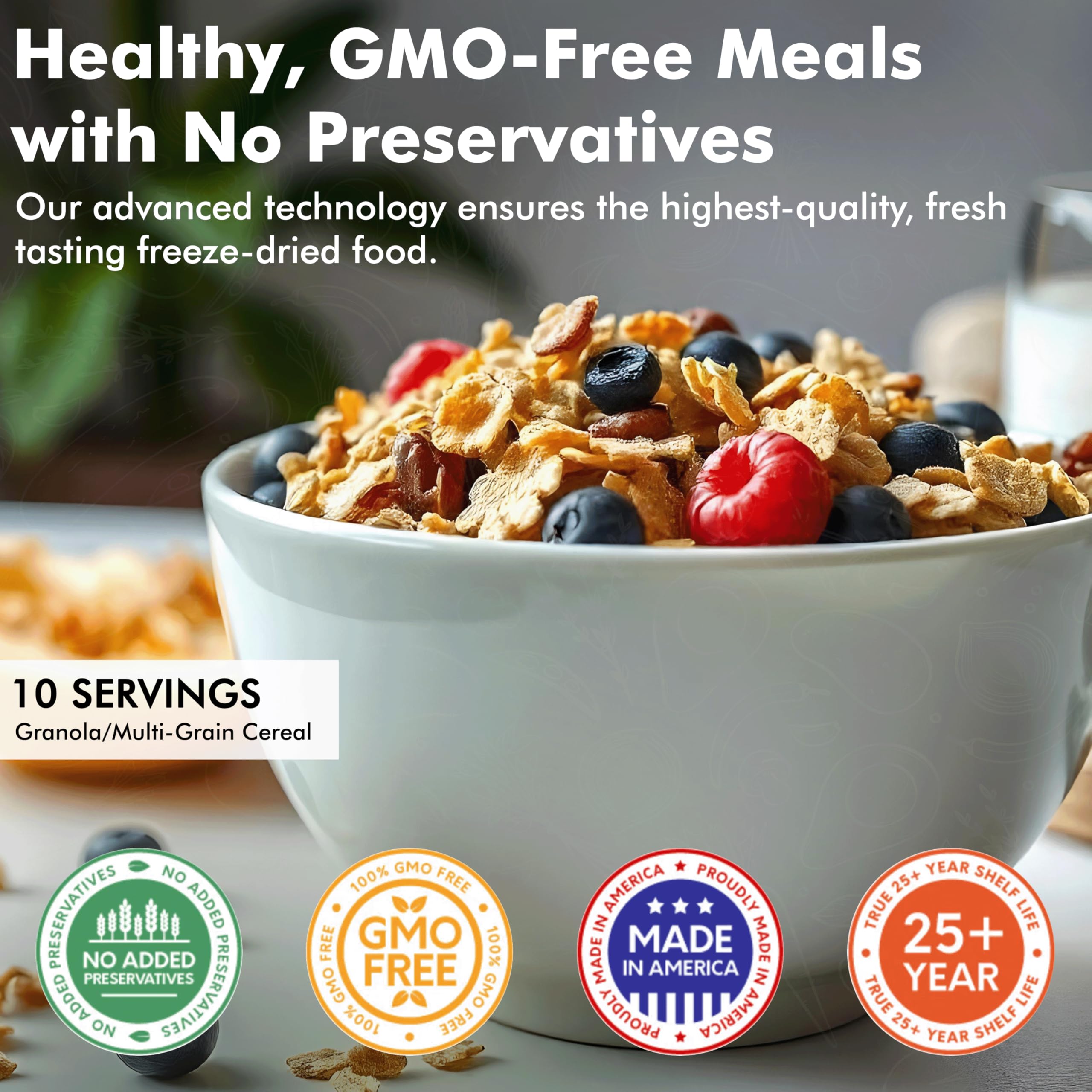 NuManna ready-to-prepare pouches enable quick, dependable meals during emergencies.