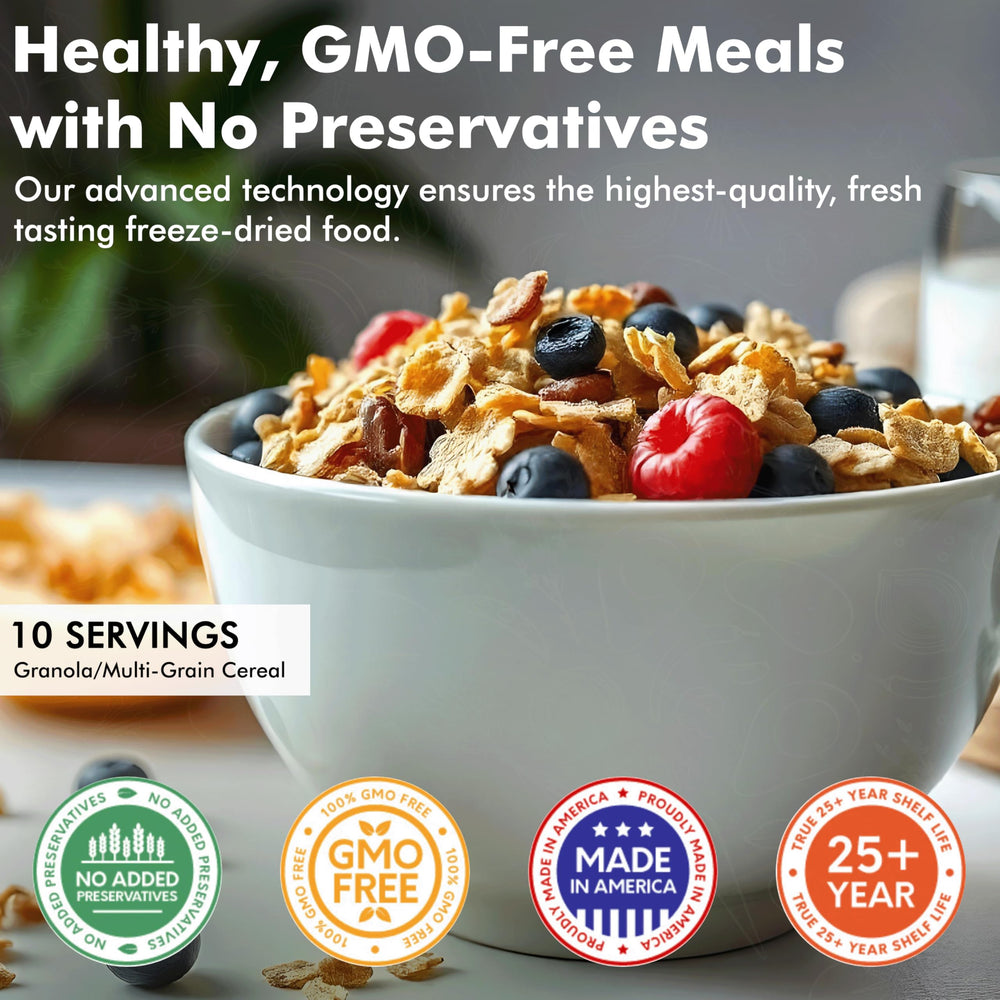 NuManna ready-to-prepare pouches enable quick, dependable meals during emergencies.