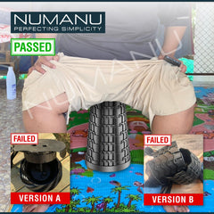 NUMANU 2PK self-open prevention lock keeps stool securely closed