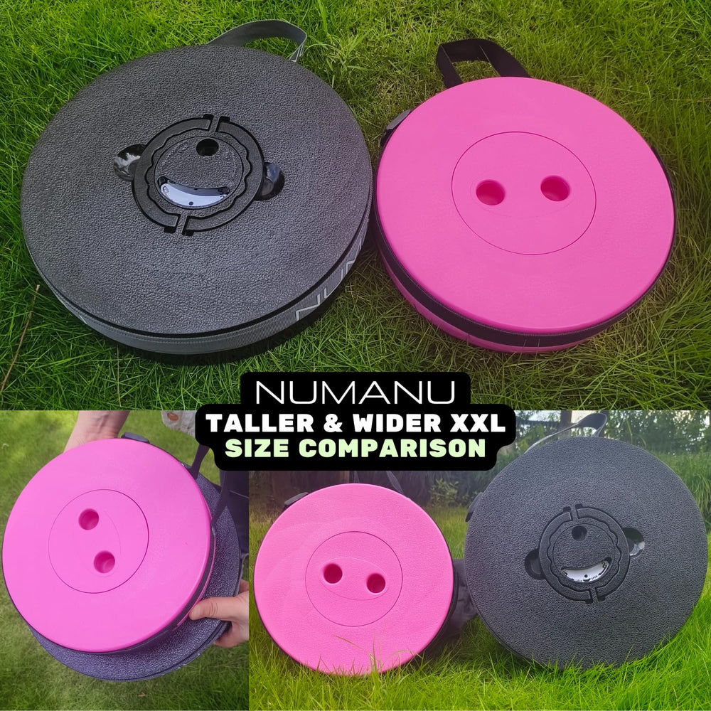 NUMANU XXL collapsible stool waterproof carry bag keeps gear dry