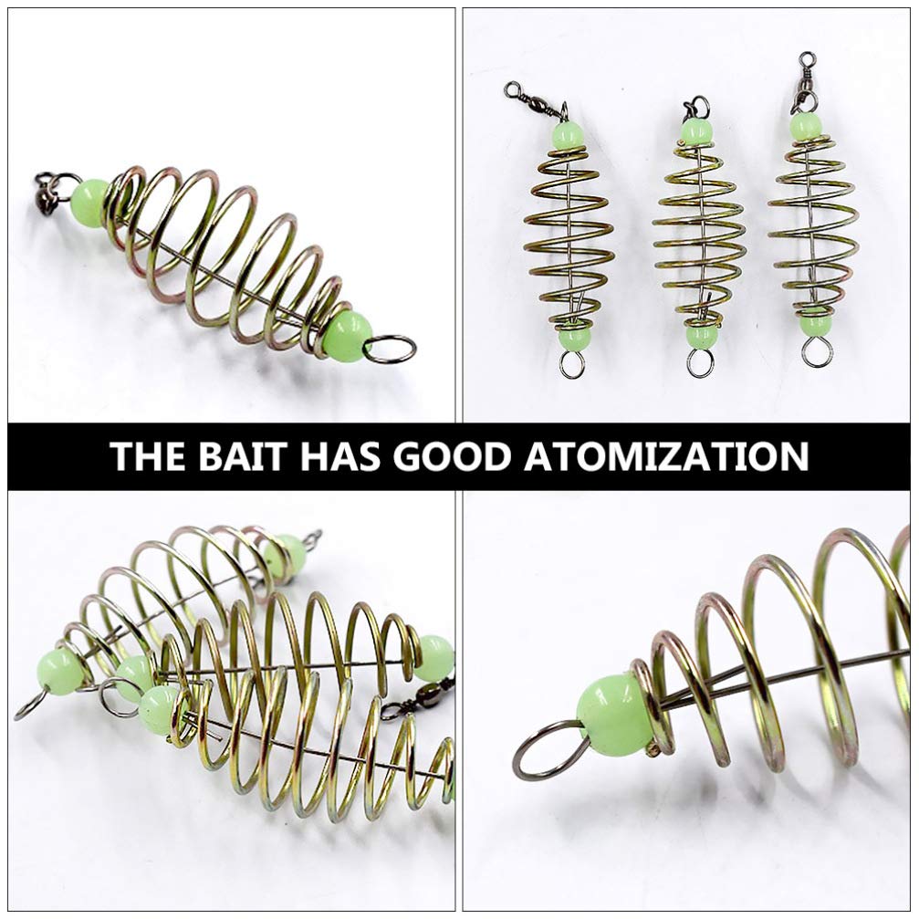 NUOBESTY compact bait cage ideal for lakes rivers and streams