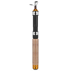 NUOBESTY pocket telescopic fishing rod extended to 25.6 inches