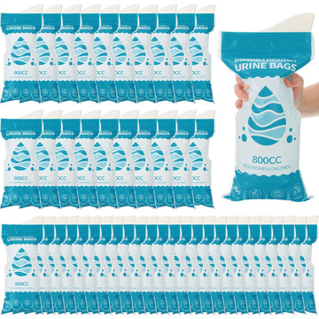 Nuogo 50pcs disposable urinal bags packaging for bulk emergency use