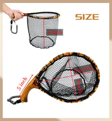 Soft rubber-coated nylon mesh of the Nuoviyiya net