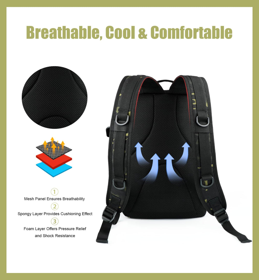 Versatile use: fishing, camping, and outdoor adventures