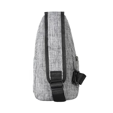 Nupouch Anti-Theft Daypack discreet lock hook deters pickpockets in crowds.