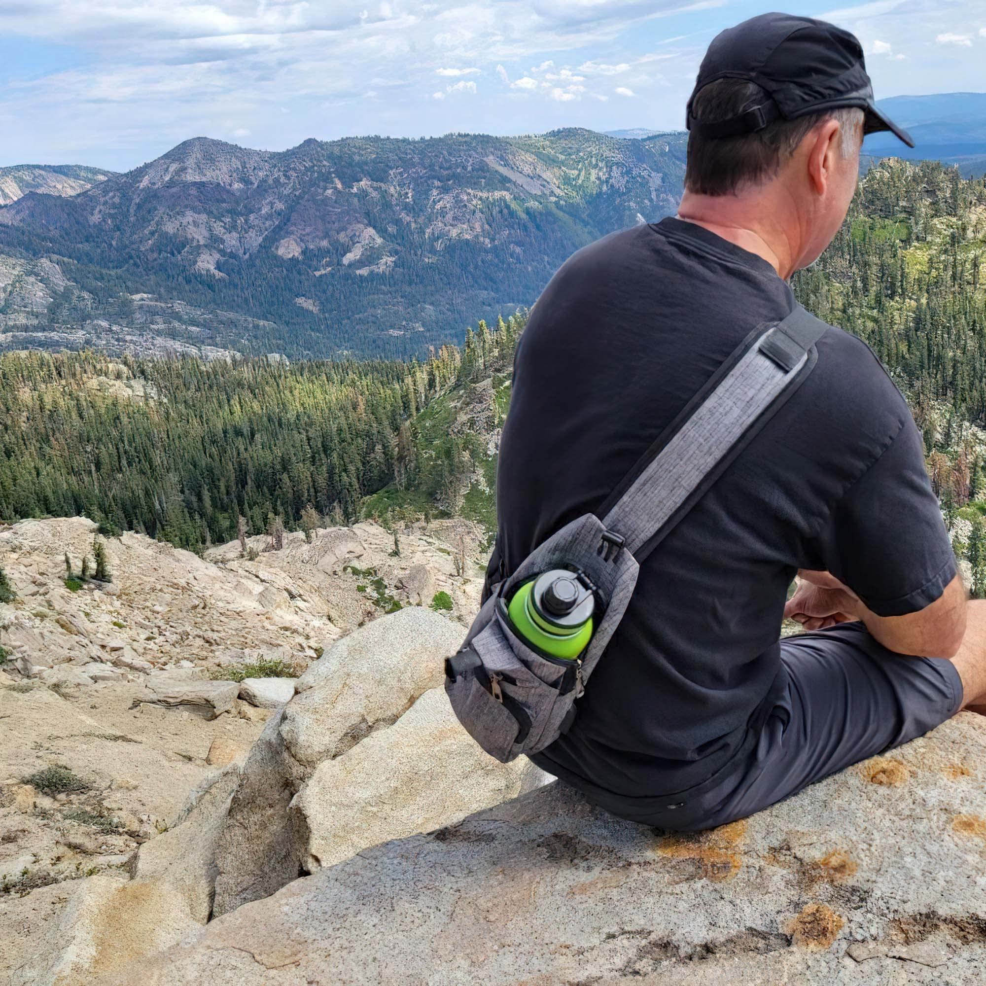 Nupouch Anti-Theft Daypack interior with pockets for organization on the go.