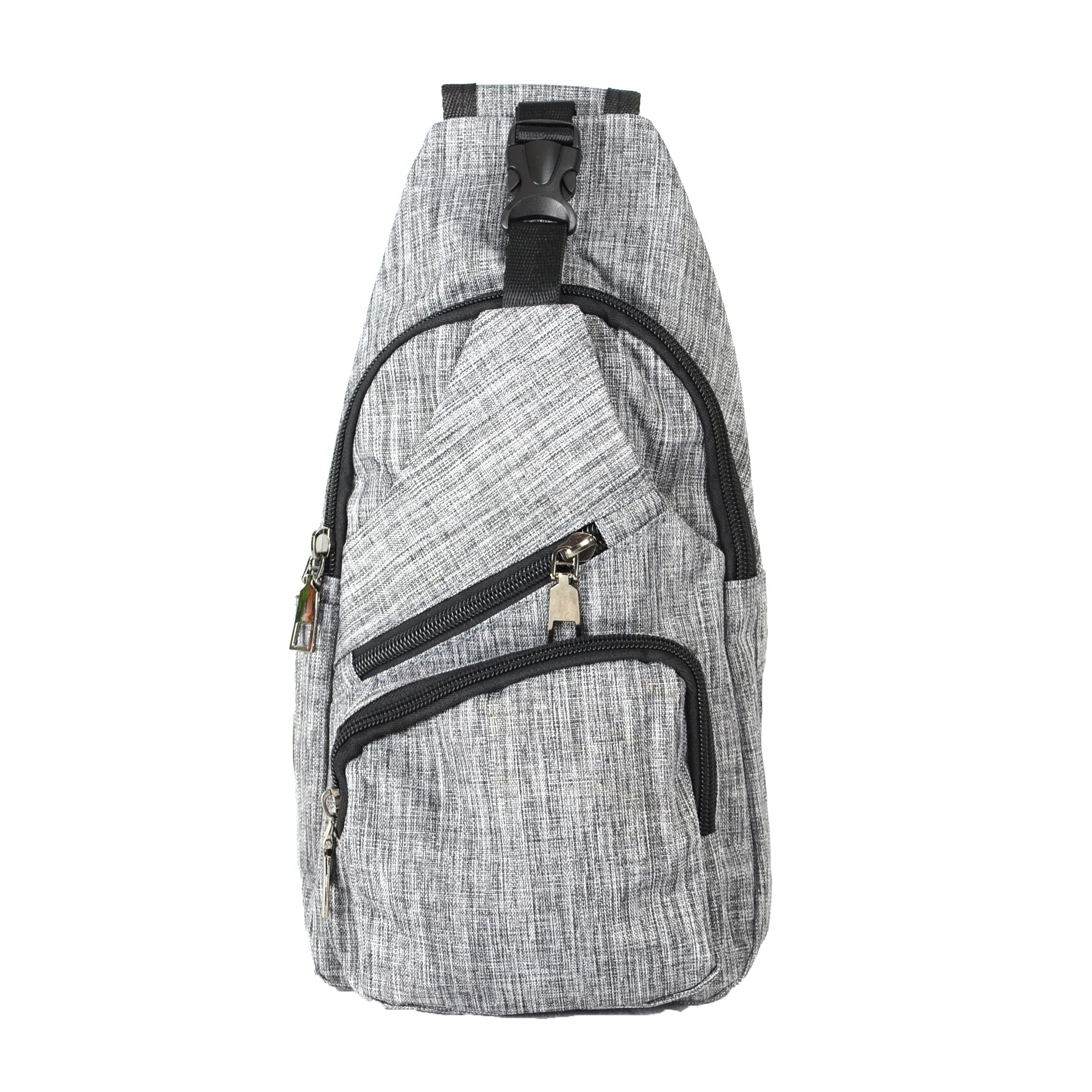 Nupouch Anti-Theft Daypack main compartment keeps essentials organized on the go.