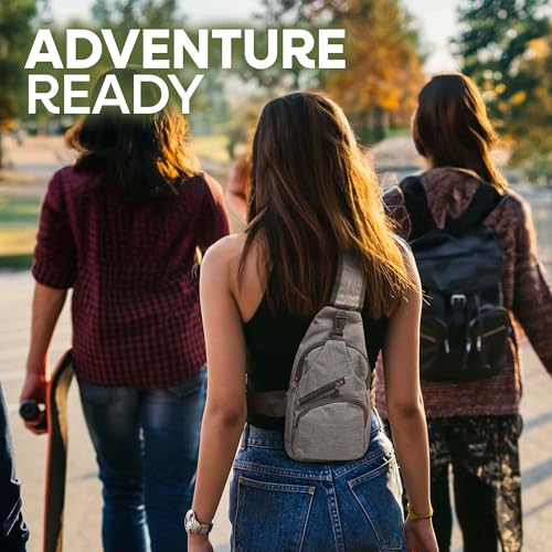 Nupouch Anti-Theft Daypack side view demonstrates compact storage with quick-access pockets for on-the-go essentials.