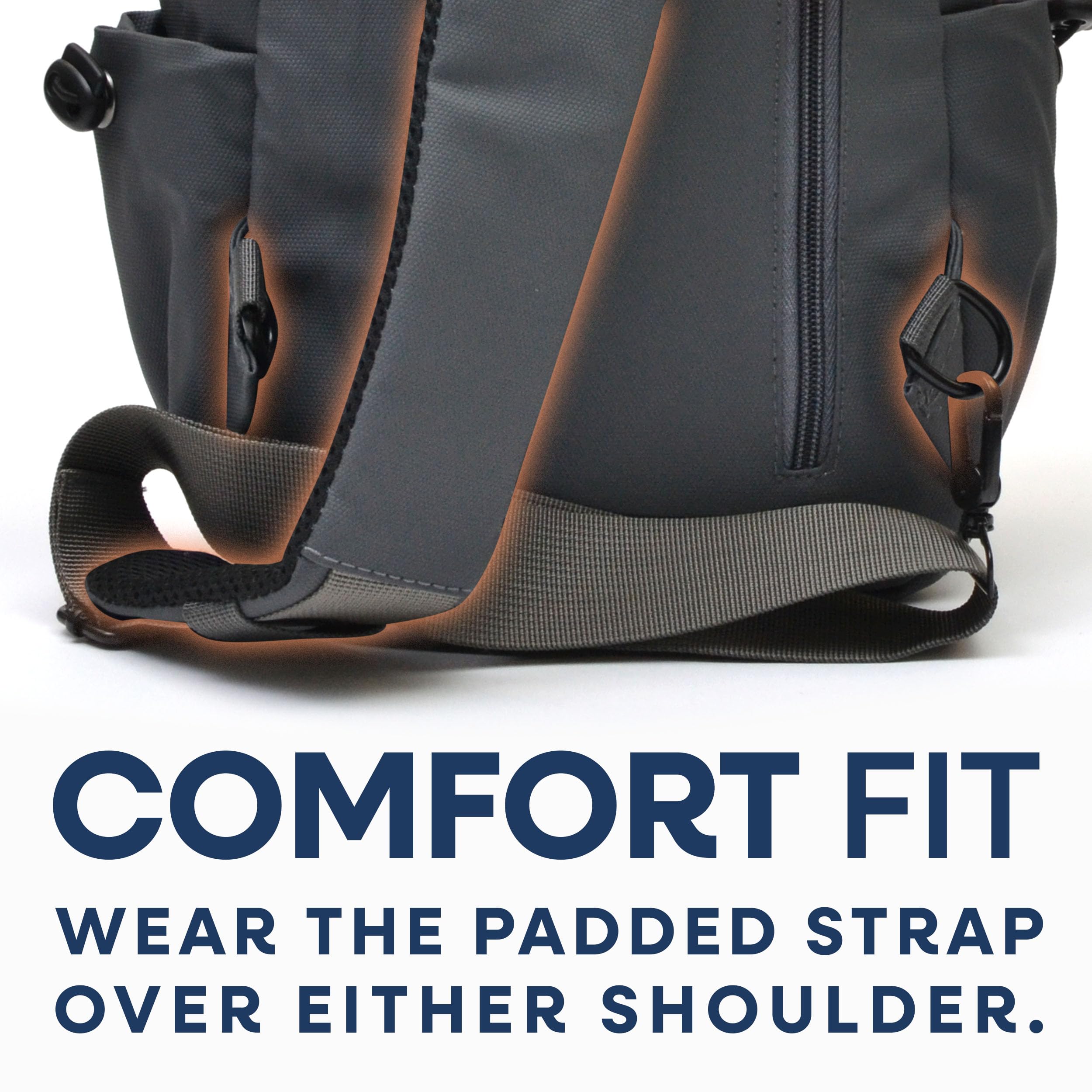 Nupouch Venture sling bag outside USB port for easy charging