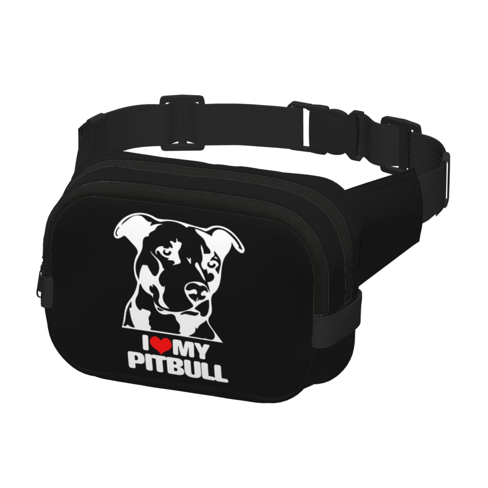 NUSDB Pitbull waist pack side view with adjustable strap