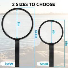 Two sizes: 6-inch and 8-inch lure protectors