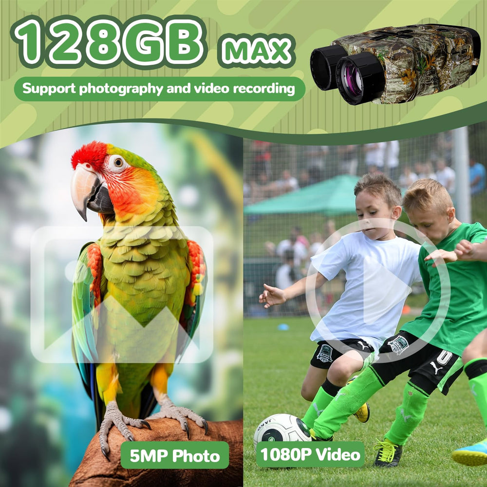 Nvgfelis kids camera 5x zoom captures detailed scenes on outdoor adventures
