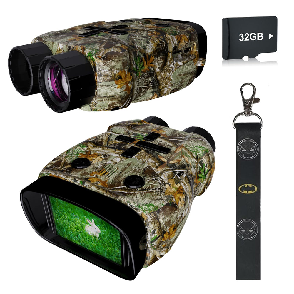 Nvgfelis kids camera night-vision front view in camouflage for day and night exploration