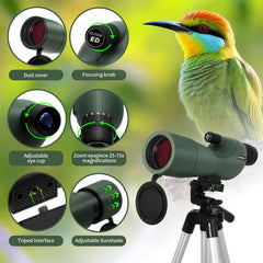 NWDEY smartphone digiscoping adapter enables easy eyepiece photography.