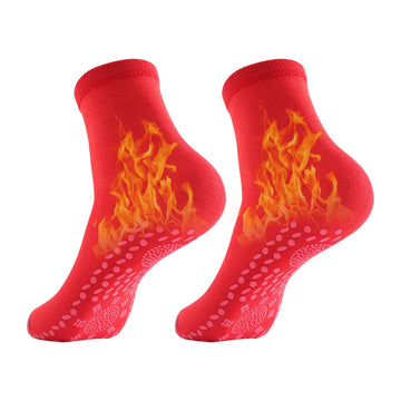 NwxuNt heated thermal socks showing self-heating technology for cozy warmth