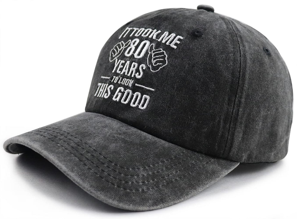 Side view of adjustable back strap on the cap