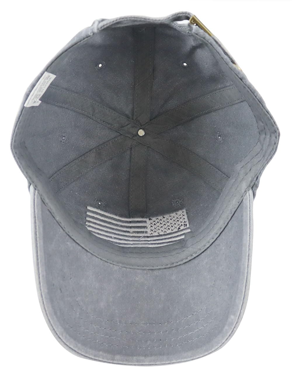 Gift-ready patriotic retirement hat for veterans