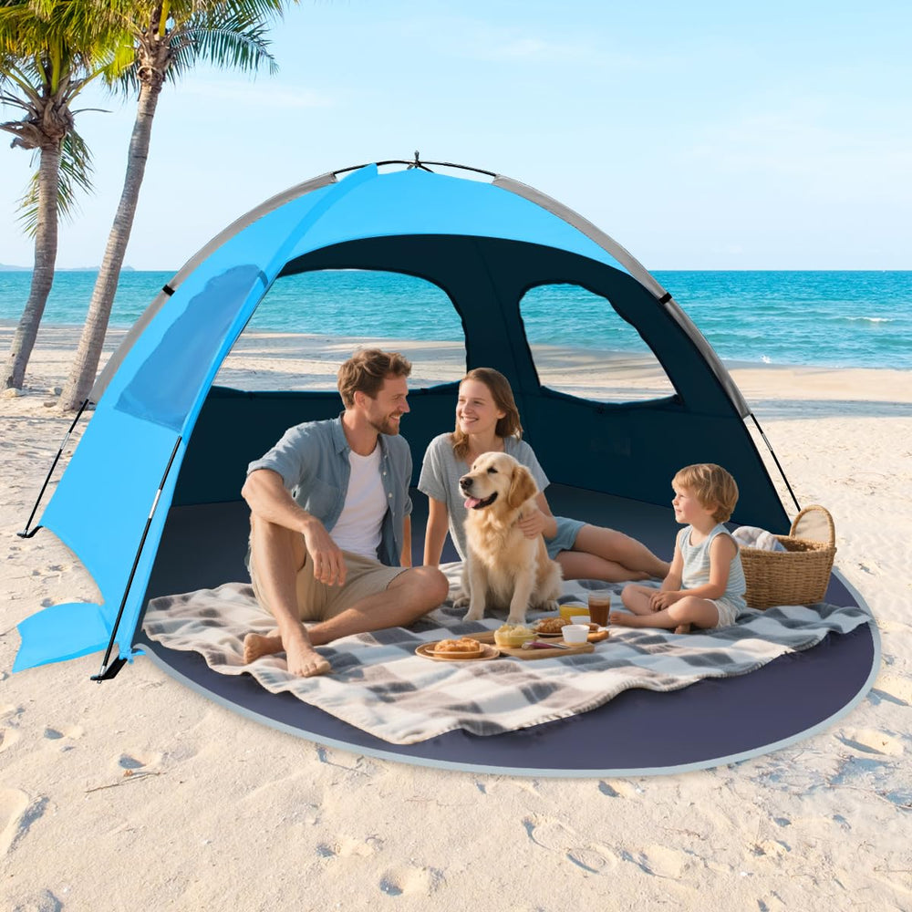 NXONE beach tent carry bag included for easy travel and storage