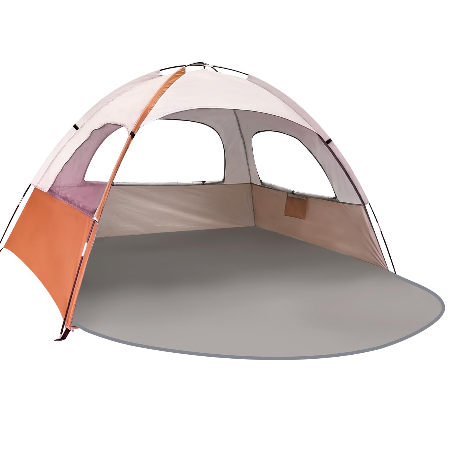 NXONE Beach Tent UV protection showcases UPF 50+ shade for sunny beach days.