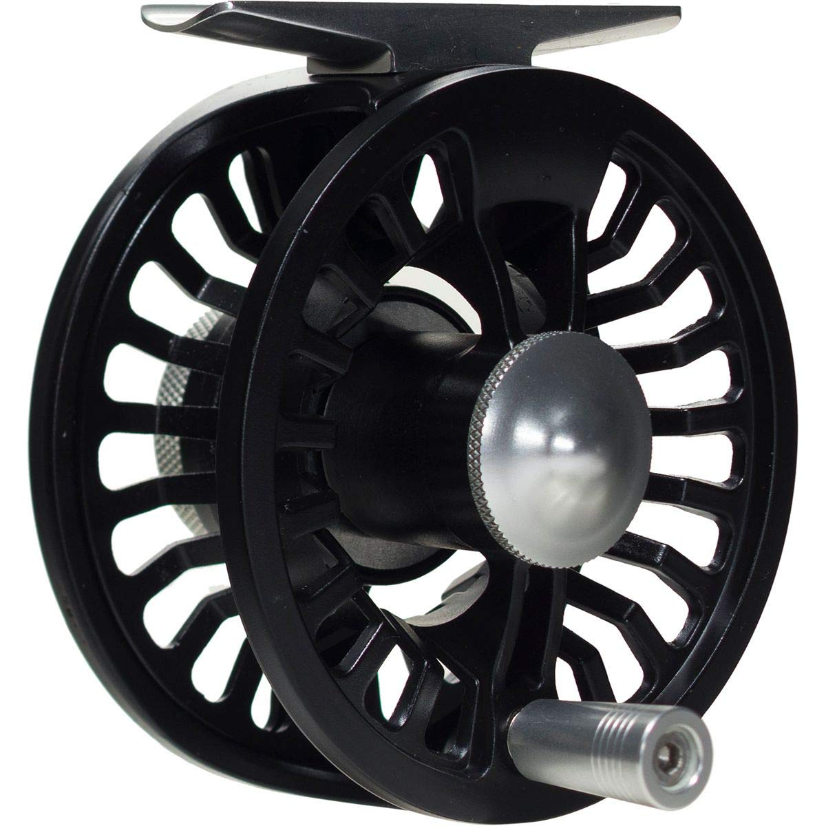 Close-up of stainless-steel drag system on NXT Black Label I Reel