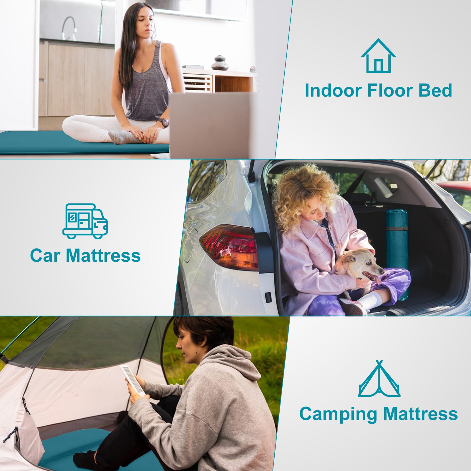 NYECHTO integrated pillow supports head alignment during sleep.
