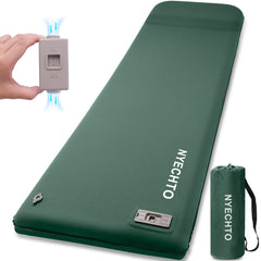 NYECHTO self inflating sleeping pad with built in pump for quick setup