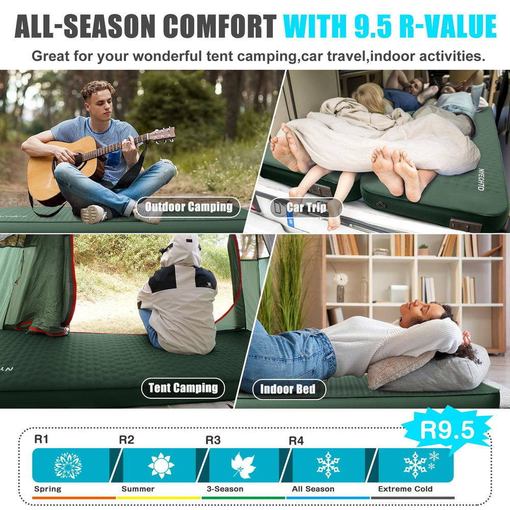 NYECHTO waterproof bottom fabric adds durability in damp conditions.
