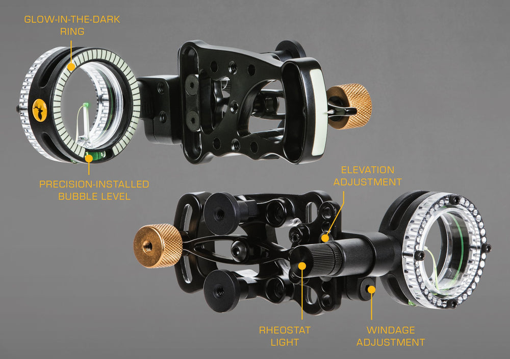 Nylon bushings provide smooth, quiet movement