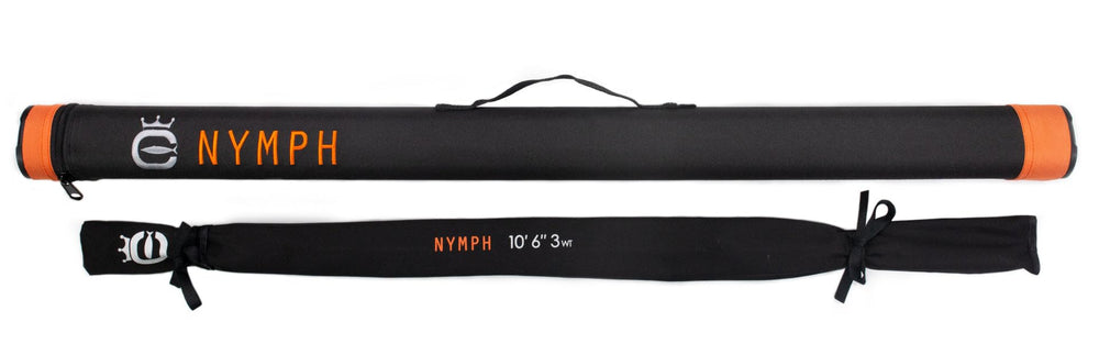 NYMPH SERIES Cortland epoxy-coated guides resist wear and ensure smooth line travel.