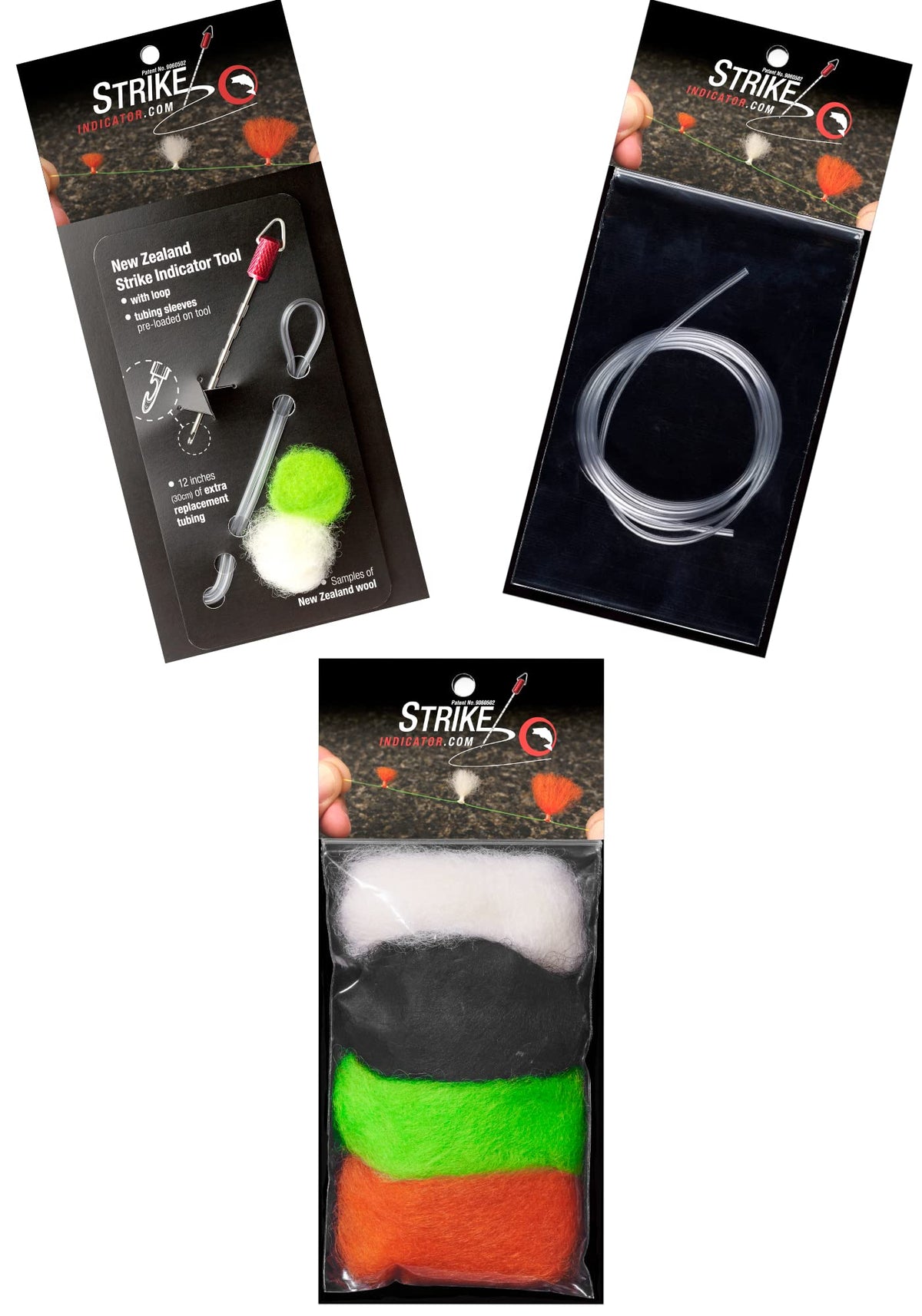 Overview of New Zealand Strike Indicator Combo Pack