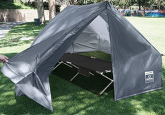Oak Creek Advanced Hammock Rain Fly packed bag shows portable protection for hikers.