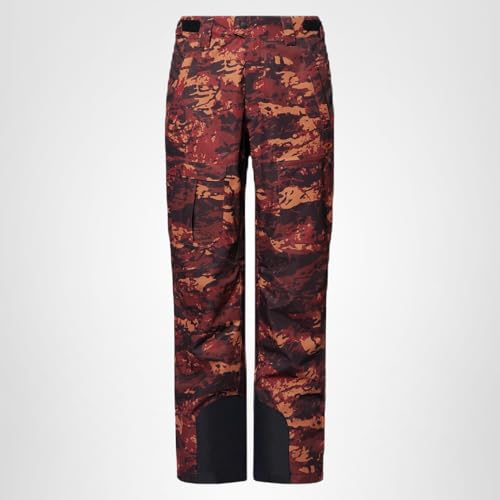Oakley Divisional Cargo Shell Pant ankle-zip gusset enables easy layering and secure fit.