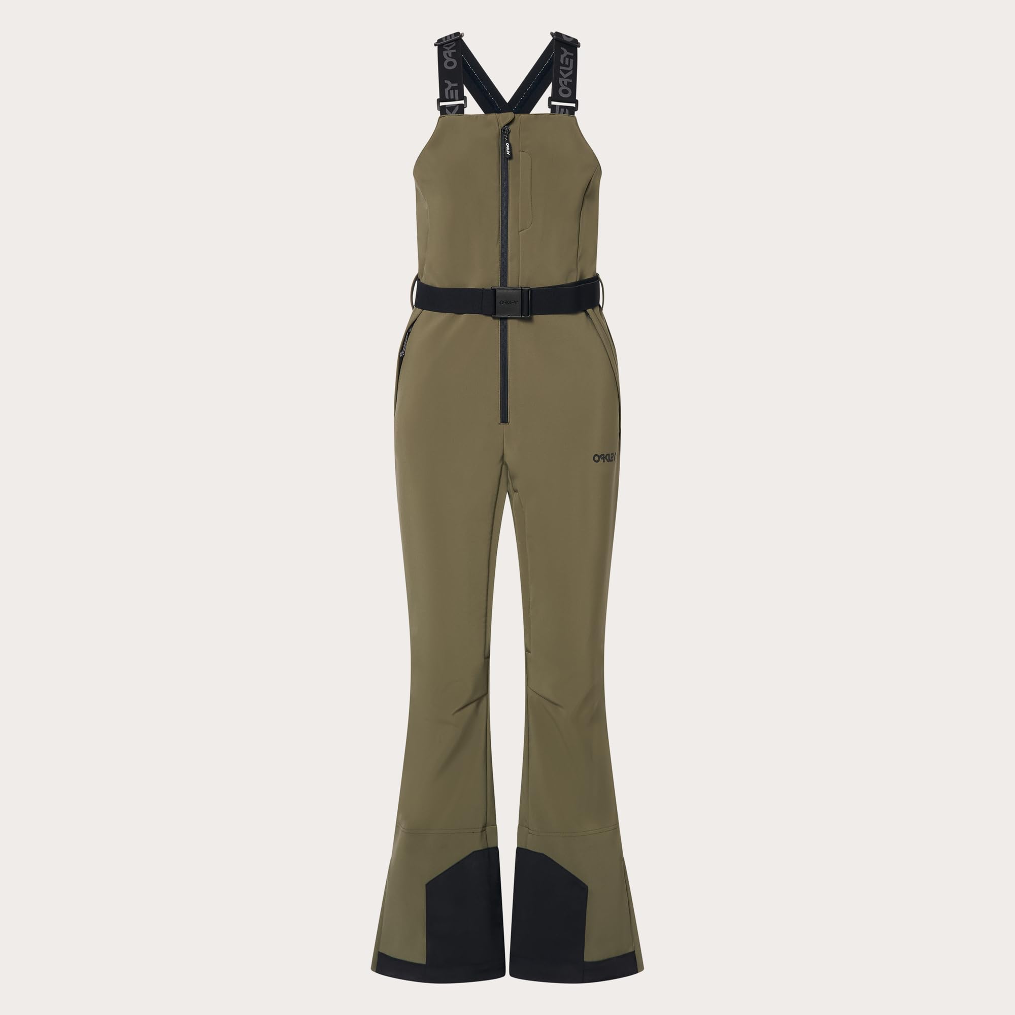 Oakley Harper Softshell Pants front view with convenient zip for easy layering