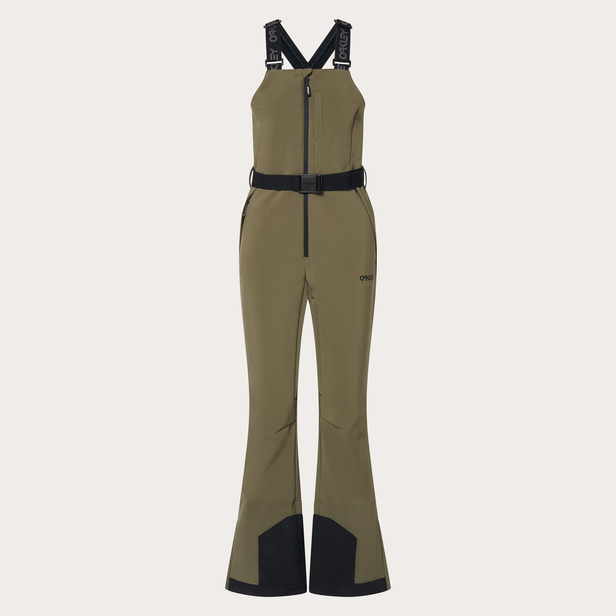 Oakley Harper Softshell Pants front view with convenient zip for easy layering