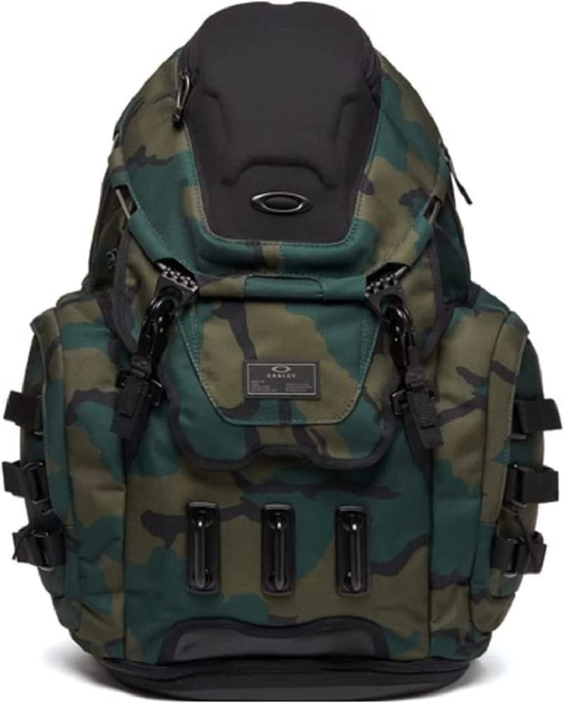 Oakley Kitchen Sink backpack front view, rugged daily carry for commutes.