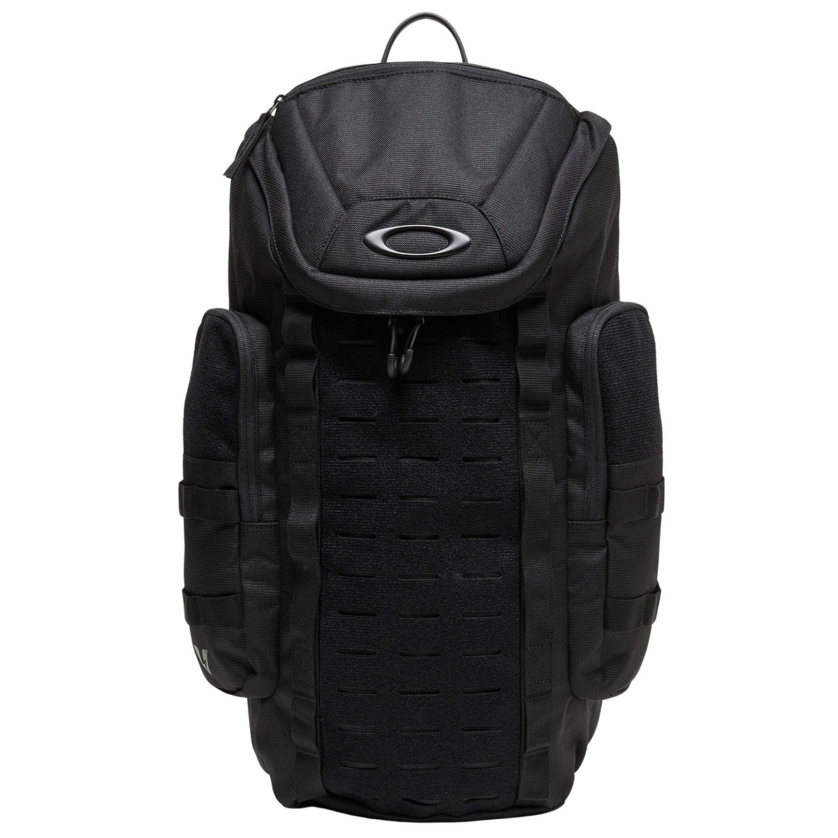 Oakley Link Pack Miltac 2.0 Blackout front view showcases organized main compartment.