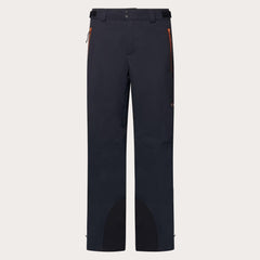 Oakley Kendall recycled shell pant waterproof fabric closeup, durable for snow days.