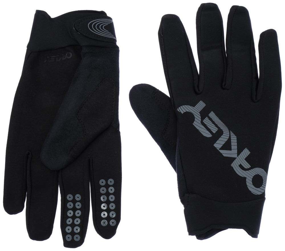 Oakley Seeker Thermal MTB Gloves top view show warmth and grip.