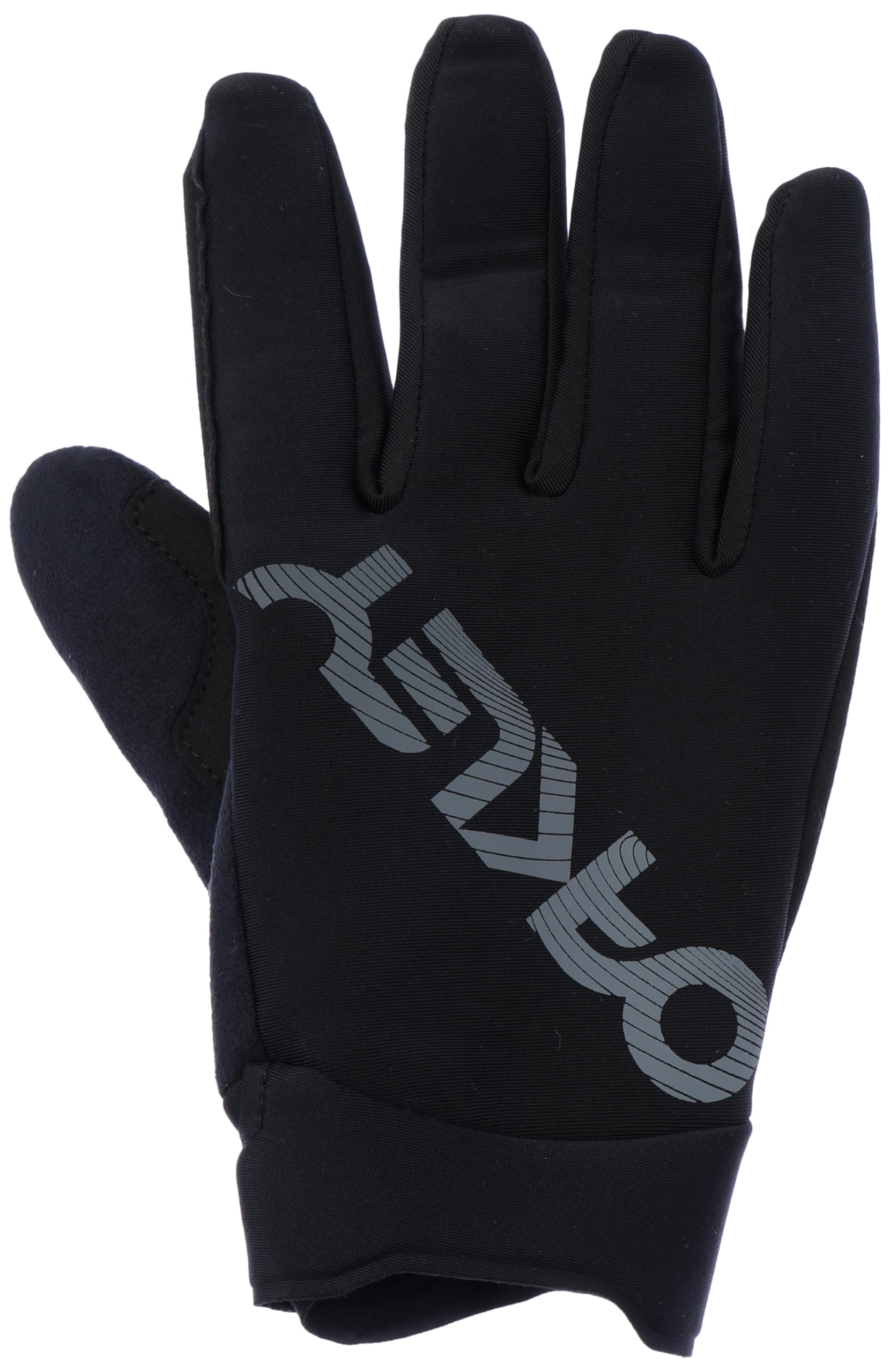 Oakley Seeker Thermal MTB Gloves close-up on wrist closure for secure fit.