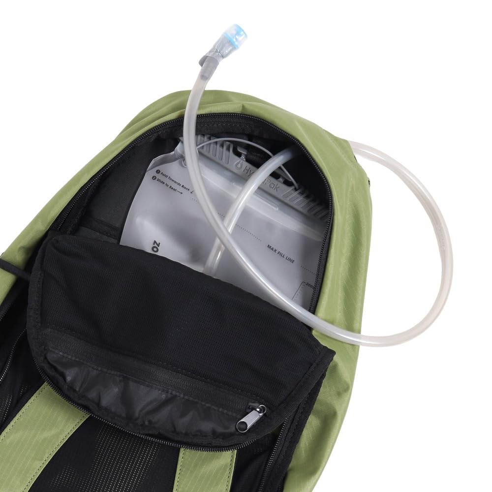 100% recycled polyester construction supports eco-friendly gear